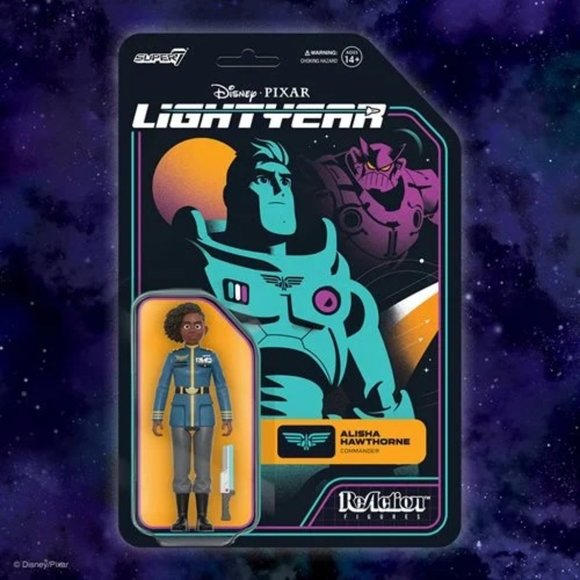 NEW!  Lightyear Alisha Hawthorne 3 3/4-Inch ReAction Figure - Picture 4 of 4